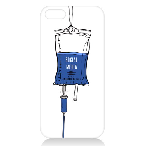 Social Media Drip - unique phone case by Adam Regester