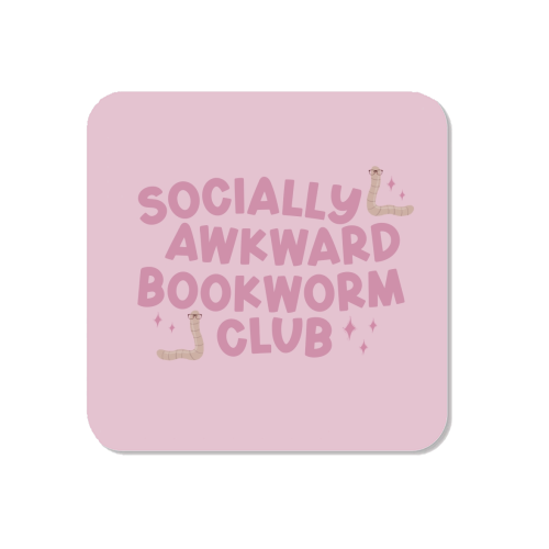 Socially Awkward Bookworm Club - Magnet by Giddy Kipper
