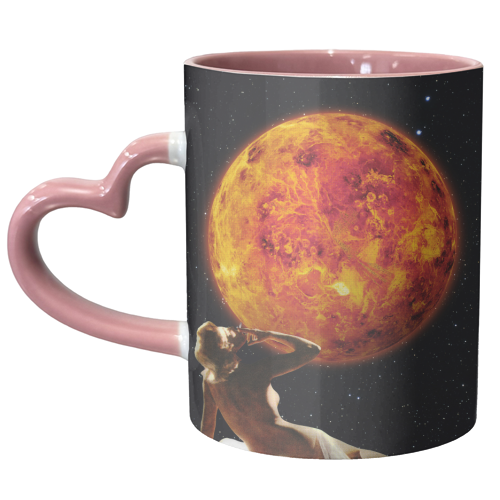 Solar Flare - unique mug by OhMC! Designs