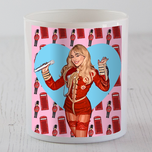 Soldier Sabrina - scented candle by DOLLY WOLFE