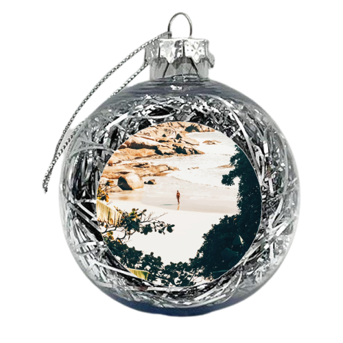 Solo Traveler II - xmas bauble by Uma Prabhakar Gokhale