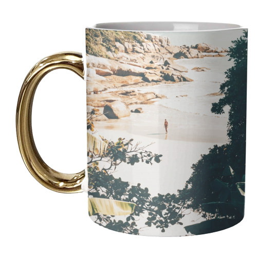 Solo Traveler II - unique mug by Uma Prabhakar Gokhale