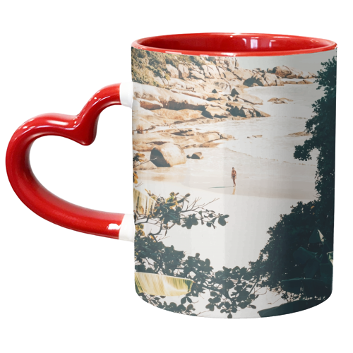 Solo Traveler II - unique mug by Uma Prabhakar Gokhale