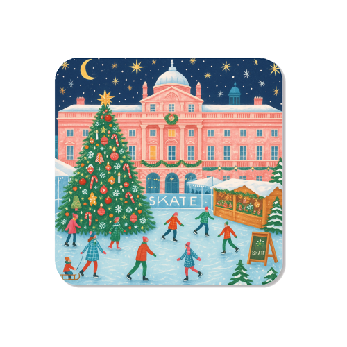 Somerset House at Christmas - Magnet by Ms Doodle