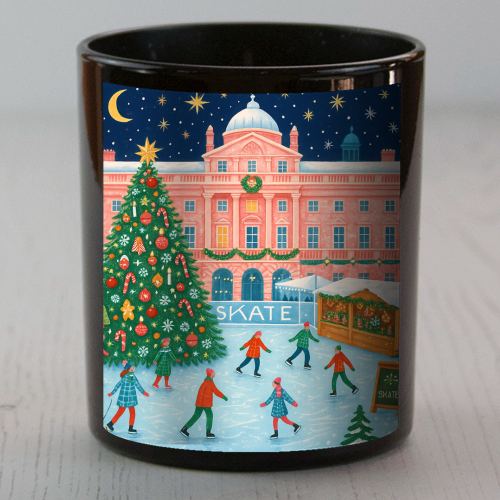 Somerset House at Christmas - scented candle by Ms Doodle