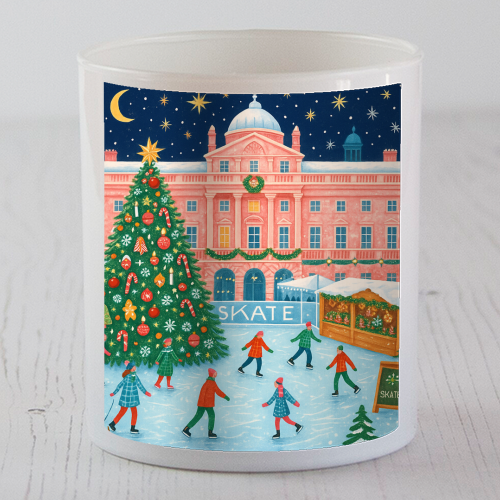 Somerset House at Christmas - scented candle by Ms Doodle