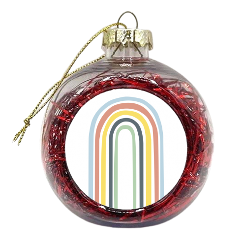 Somewhere over the rainbow - xmas bauble by Ohkimiko