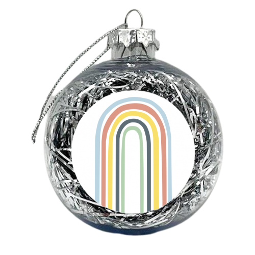 Somewhere over the rainbow - xmas bauble by Ohkimiko