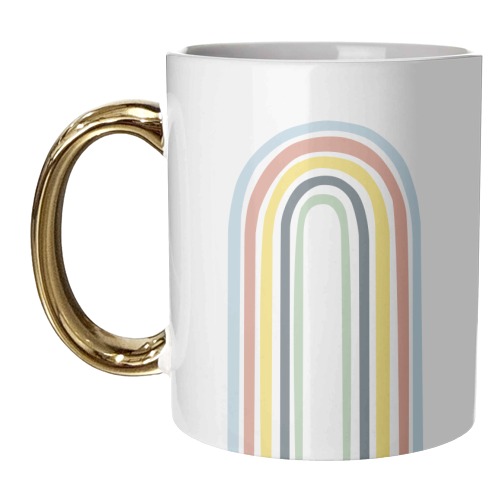 Somewhere over the rainbow - unique mug by Ohkimiko