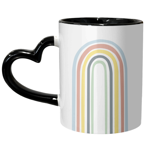 Somewhere over the rainbow - unique mug by Ohkimiko