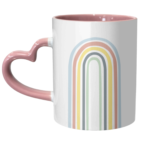 Somewhere over the rainbow - unique mug by Ohkimiko