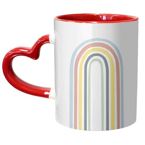 Somewhere over the rainbow - unique mug by Ohkimiko