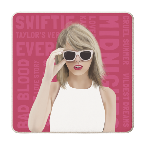 SONG TITLES - personalised beer coaster by AbiGoLucky