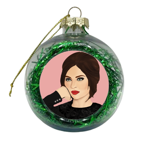 Sophie Ellis-Bexter - xmas bauble by Rock and Rose Creative