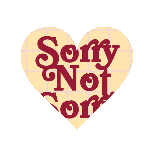 Sorry Not Sorry - Magnet by Daniela di Niro