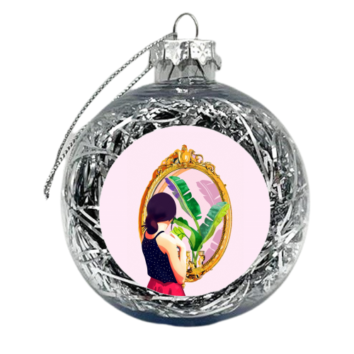 Soul Mirror - xmas bauble by Uma Prabhakar Gokhale