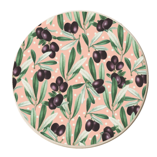 Sour Grapes V1 - personalised beer coaster by Uma Prabhakar Gokhale