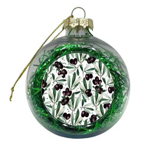 Sour Grapes V2 - xmas bauble by Uma Prabhakar Gokhale