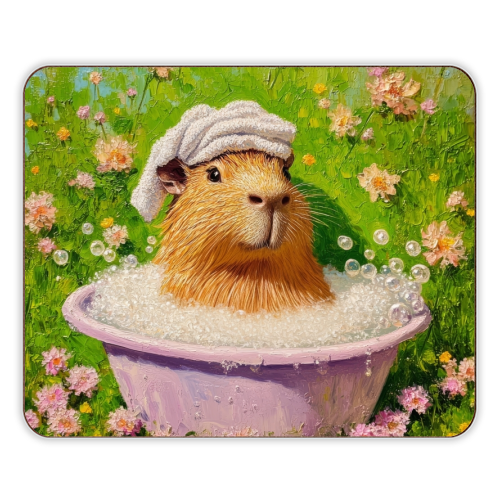 Spa routine - designer placemat by DejaReve