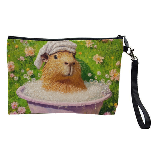 Spa routine - pretty makeup bag by DejaReve