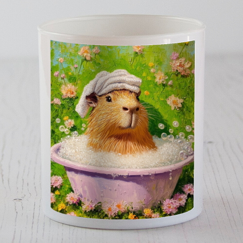 Spa routine - scented candle by DejaReve