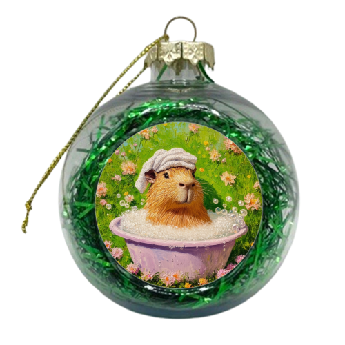 Spa routine - xmas bauble by DejaReve