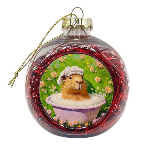 Spa routine - xmas bauble by DejaReve