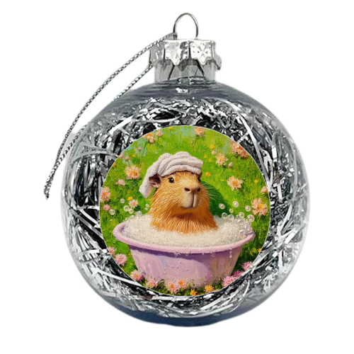 Spa routine - xmas bauble by DejaReve