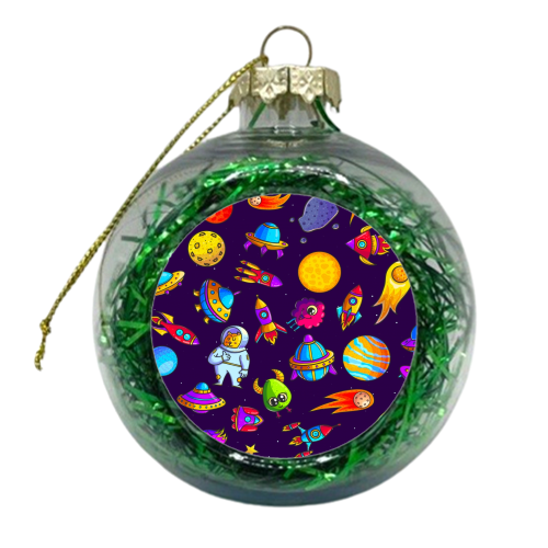 space adventure - xmas bauble by haris kavalla