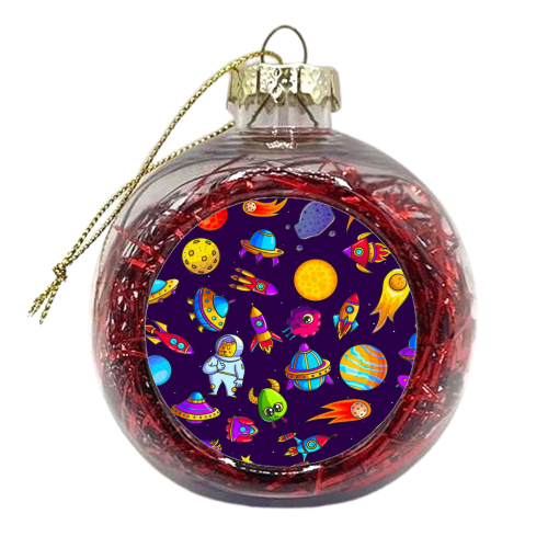 space adventure - xmas bauble by haris kavalla