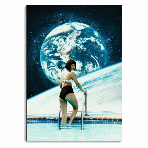 Space Babe - personalised A4, A5, A6 notebook by taudalpoi