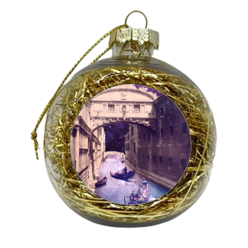 Space Canal - xmas bauble by Sustici