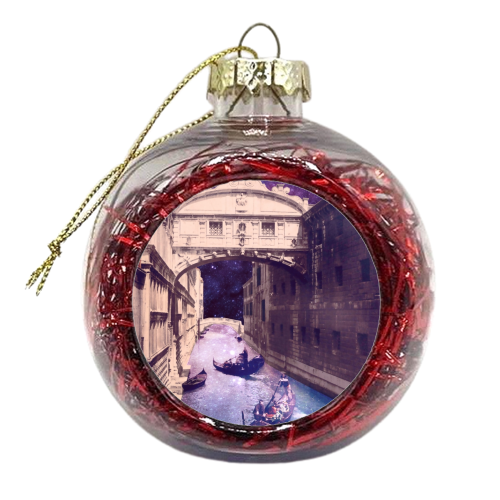 Space Canal - xmas bauble by Sustici