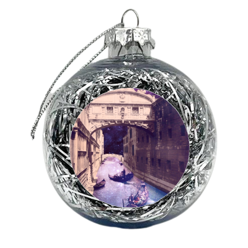 Space Canal - xmas bauble by Sustici