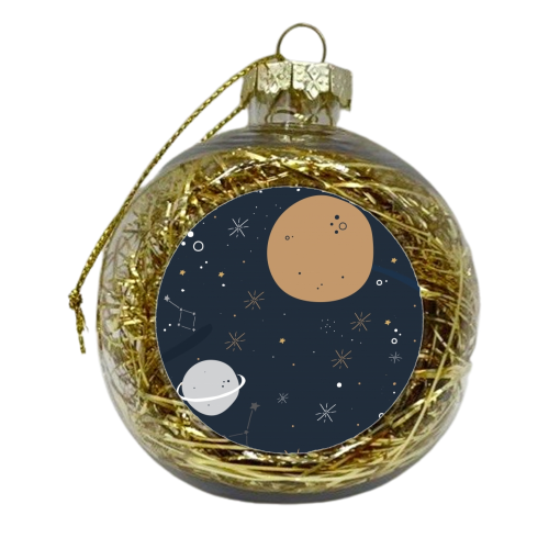 Space - xmas bauble by The Native State