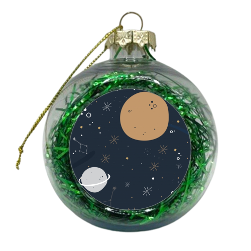 Space - xmas bauble by The Native State
