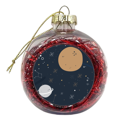 Space - xmas bauble by The Native State