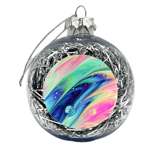 Space - xmas bauble by Uma Prabhakar Gokhale