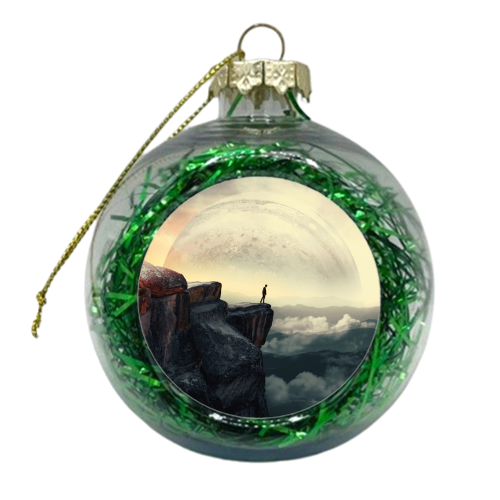 Space Mountain - xmas bauble by taudalpoi