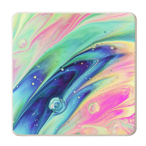 Space - personalised beer coaster by Uma Prabhakar Gokhale