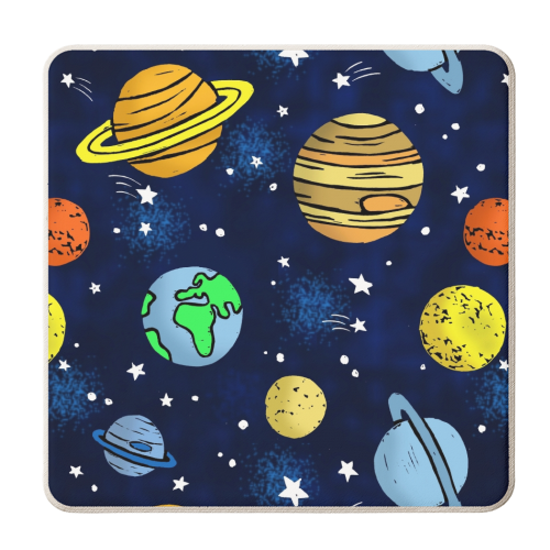 Space - personalised beer coaster by Vicky Day