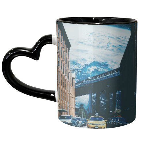 Space Taxi - unique mug by taudalpoi