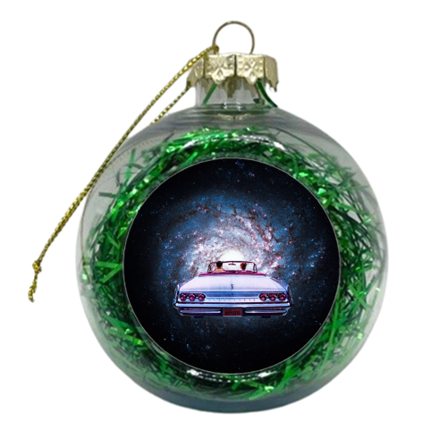 Space Trip - xmas bauble by taudalpoi