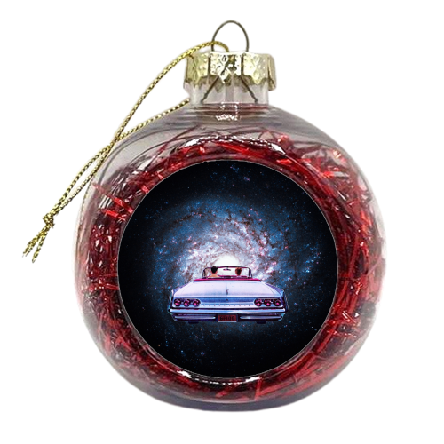 Space Trip - xmas bauble by taudalpoi