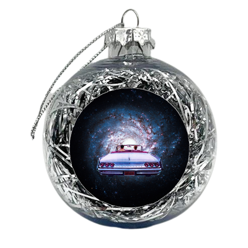 Space Trip - xmas bauble by taudalpoi