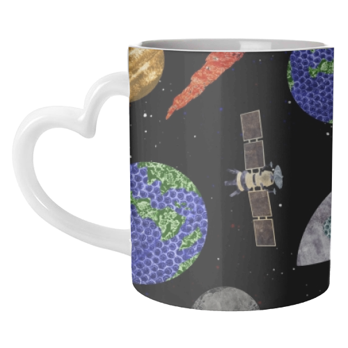 Space - unique mug by Stag Prints