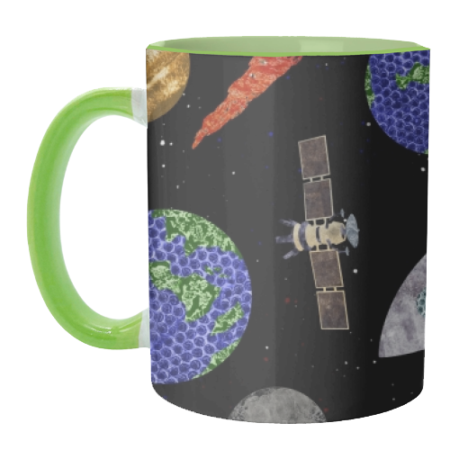 Space - unique mug by Stag Prints