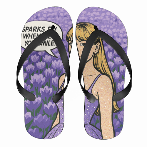 Speak Now Era - funny flip flops by Ms Doodle