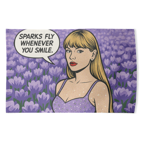 Speak Now Era - funny tea towel by Ms Doodle