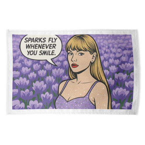 Speak Now Era - funny tea towel by Ms Doodle